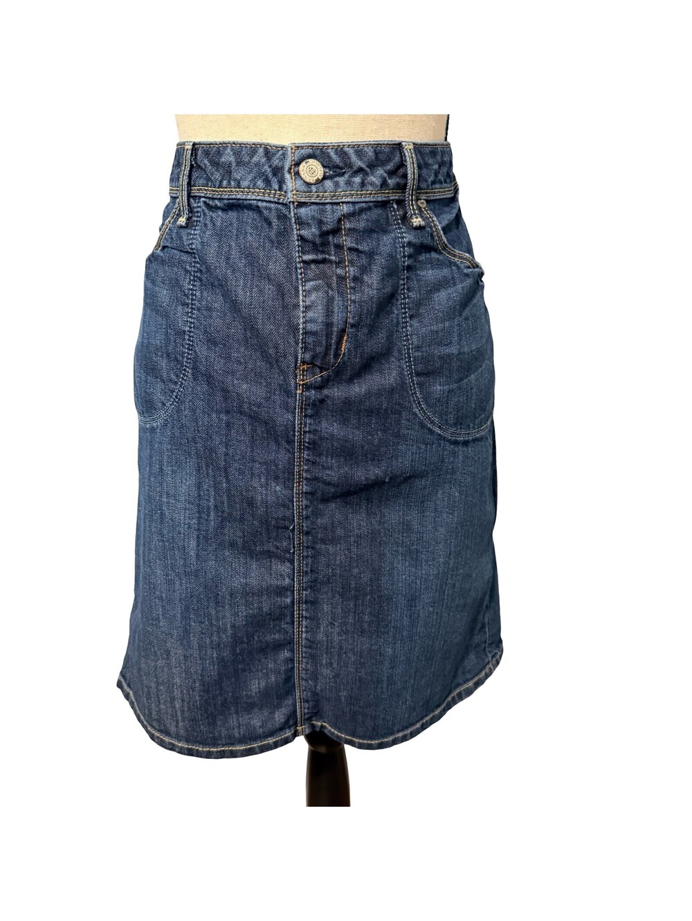 Banana Republic Blue Denim Jean Skirt - Size 10